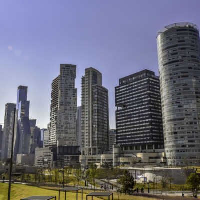 Santa Fe buildings new area at Mexico City
