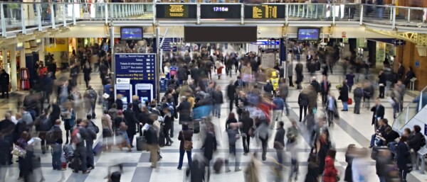 Crowded station